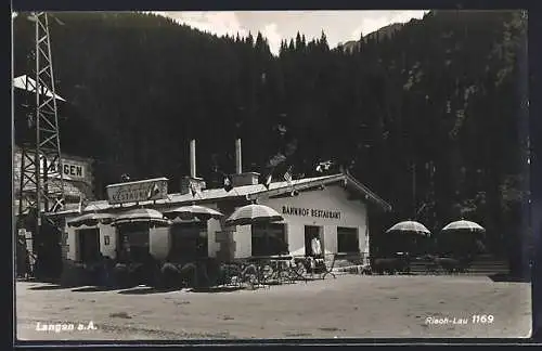 AK Langen a. A., Das Bahnhof-Restaurant