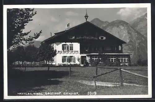 AK Natters, Wald-Gasthof Zur Eiche