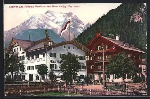 AK Mayrhofen, Gasthaus & Pension Neuhaus des Hans Moigg