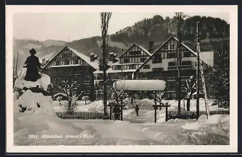 AK Kitzbühel, Grand-Hotel im Winter