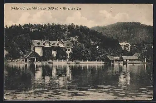 AK Pörtschach am Wörthersee, Hotel am See