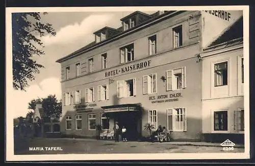 AK Maria Taferl, Hotel Kaiserhof, Bes. Anton Ehler