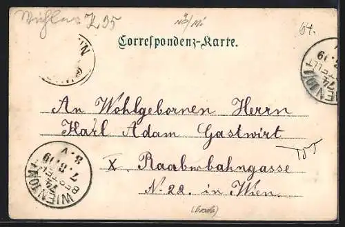 AK Falkenstein /N.-Oe., Pfarrhof, Kirche, Schule und Ruine