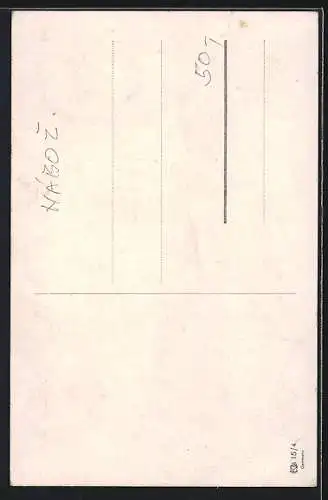 AK Portrait von Jesus, Religion