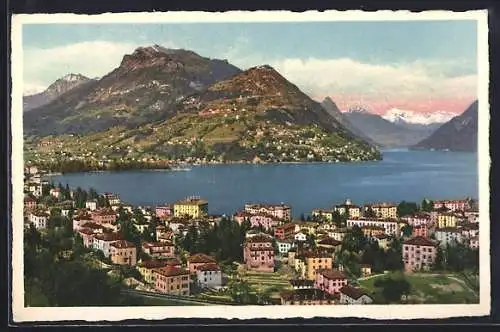 AK Lugano-Paradiso, Panorama e Monte Bré