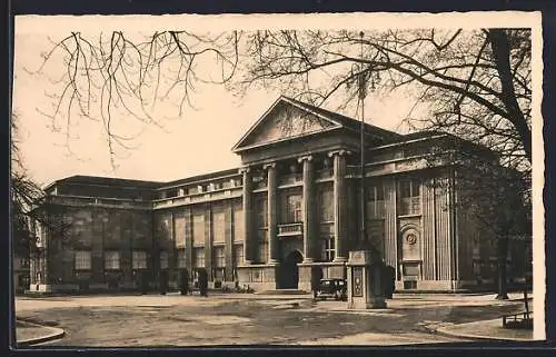 AK Winterthur, Museum mit Strassenpartie