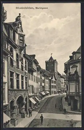 AK Rheinfelden, Blick in die Marktgasse