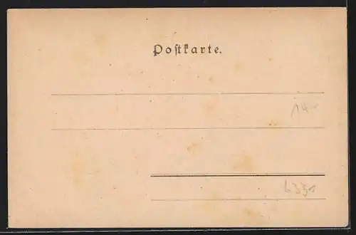Künstler-AK Philipp + Kramer Nr.XXVIII /3: Innthal, Wilder Kaiser bei Kufstein (Tirol)