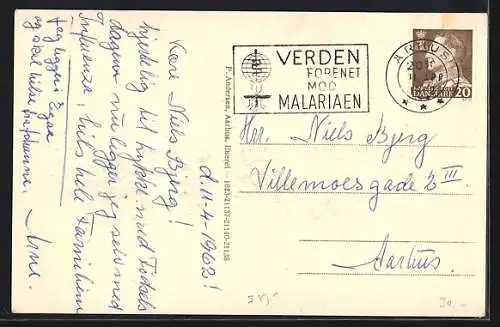 AK Egaa, Kirche, Strassenpartie, Gebäudeansicht, Panorama