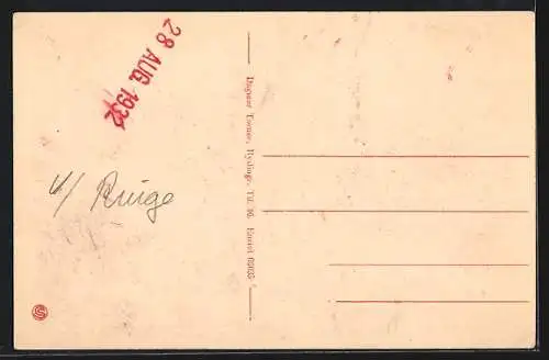 AK Ravnholt, Schloss mit Teich