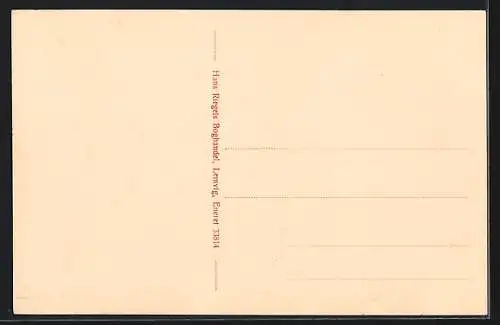 AK Bovbjerg, Ortsansicht vom Feld aus