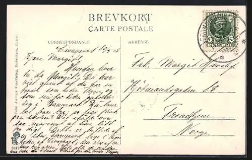 AK Dronninglund, Partie am Herrenhaus