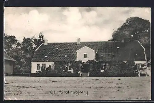 AK Gl. Kirstinebjaerg, Partie am Herrenhaus