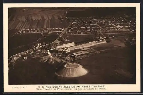 AK Ensisheim, Mines Domaniales de Potasses d`Alsace, Mines Theodore et Prince-Eugene