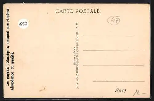 AK Ensisheim, Mines Domaniales de Potasses d`Alsace, Mine Theodore, Foyer des ouvriers celibataires