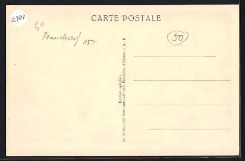 AK Potasses, mines domaniales de potasses d'Alsace, vue prise en avion