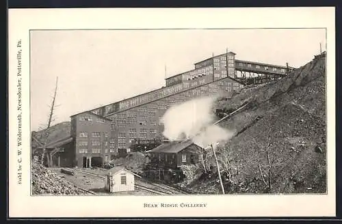 AK Mahanoy City, PA, Bear Ridge Colliery, General View