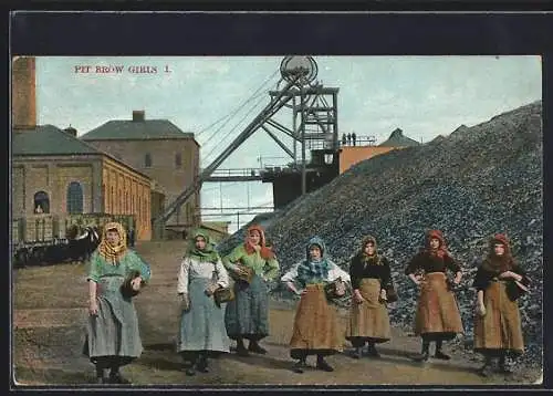 AK Wigan, Arley Deep Colliery, Pit Brow Girls
