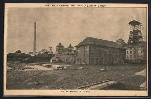 AK Wittenheim, De Elzassische Potaschmijnen, Schacht Fernand