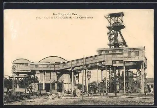 AK Bouligny, Mines de La Mourière, le Chevalement