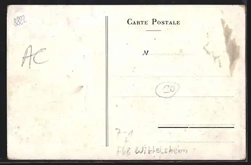 AK Wittelsheim, Mine de Potasse d`Alsace, Galerie Principale