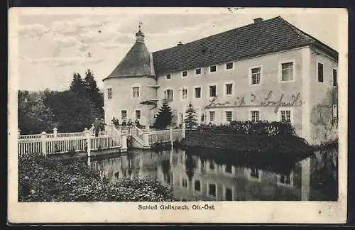 AK Gallspach, Menschen am Schloss