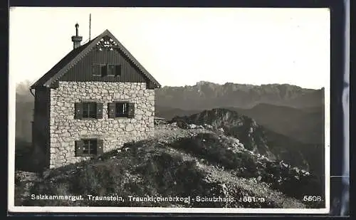 AK Traunkirchnerkogl-Hütte, Schutzhaus im Salzkammgut Traunstein
