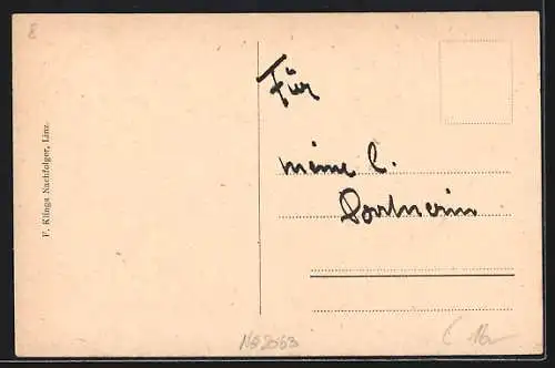 AK Naarn /Ob.-Oe., Geschäft Josef Oberhummer, Teilansicht und Schule