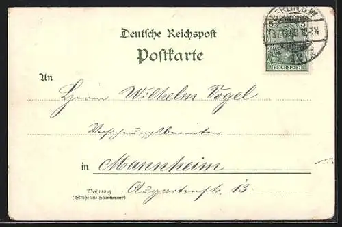 Künstler-AK Berlin, Bahnen auf der Jannowitzbrücke