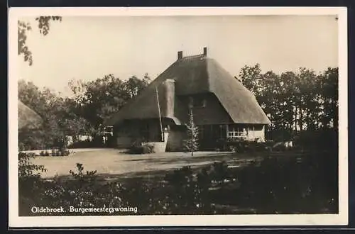 AK Oldebroek, Burgemeesterswoning