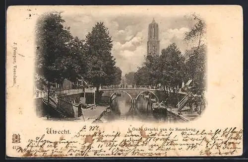 AK Utrecht, Oude Gracht van de Smeebrag