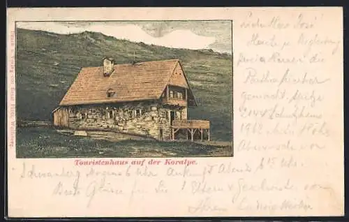 AK Koralpenhaus, Touristenhaus der Section Wolfsberg d. D. u. Ö. A.