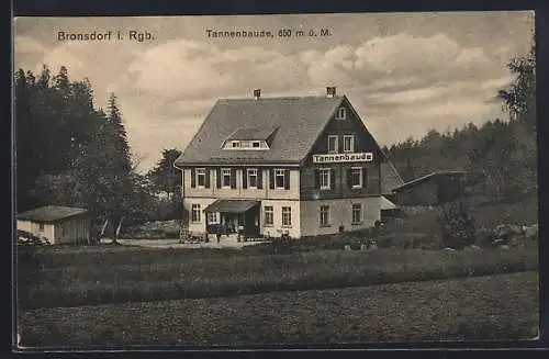 AK Baberhäuser, Bronsdorf, Gasthaus Tannenbaude