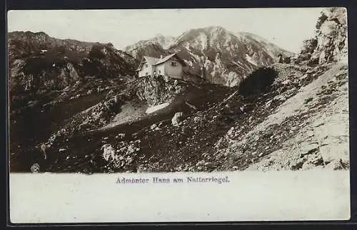 AK Admonter Haus, Berghütte am Natterriegel