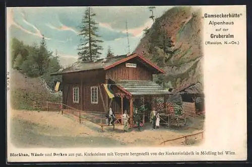 AK Gamseckerhütte, Berghütte auf der Gruberalm