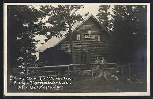 AK Kampstein Hütte der Alpinen Gesellschaft