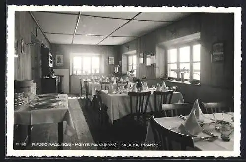 AK Rifugio Magg. Bosi, Monte Piana, Sala da Pranzo