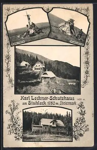 AK Karl Lechner Schutzhaus am Stuhleck, Rabenkirchl