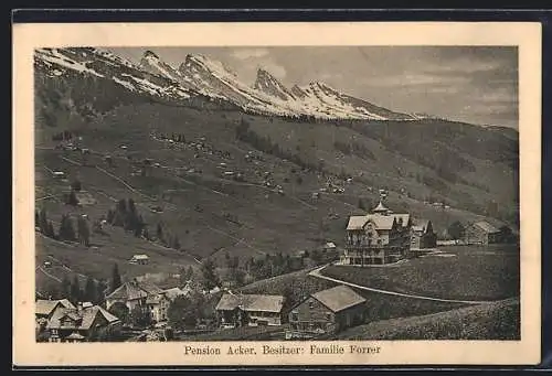 AK Toggenburg, Pension Acker, Bes. Fam. Forrer