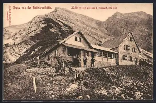 AK Bettelwurfhütte am grossen Bettelwurf