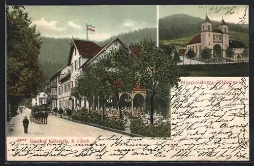 AK Rippoldsau-Klösterle, Gasthof Klösterle v. R. Fritsch