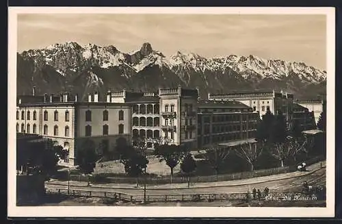 AK Thun, Kasernen gegen die Berge