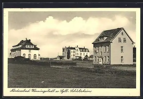 AK Wenningstedt a. Sylt, Nordseebad, Schülerheim