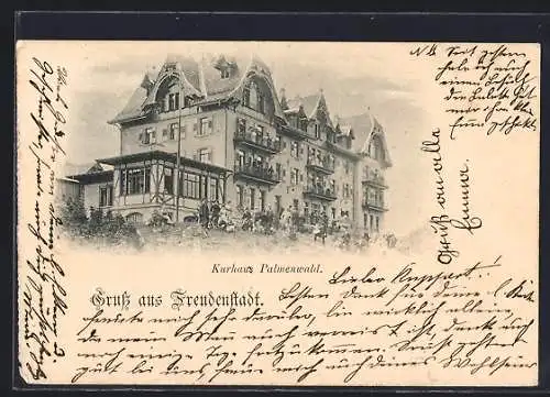 AK Freudenstadt, Kurhaus Palmenwald