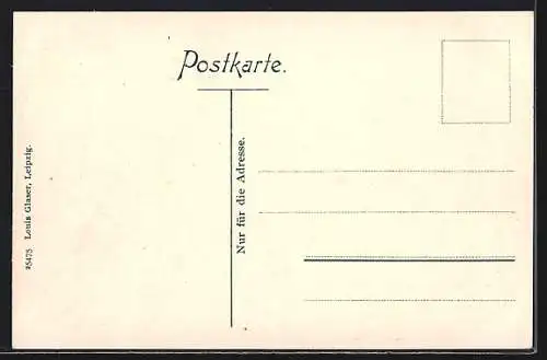 AK Trier, Blick auf die Moselbrücke