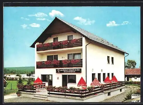 AK Neubäu /v. Bayr. Wald, Pension und Brotzeitstüberl zum Stockerl-Schmied am See