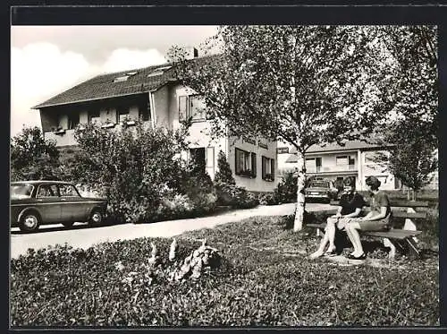 AK Egenhausen /Schwarzwald, Pension Reusch