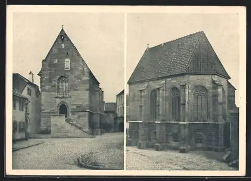 AK Gerolzhofen, Kriegergedächtnis-Kapelle St. Johannis