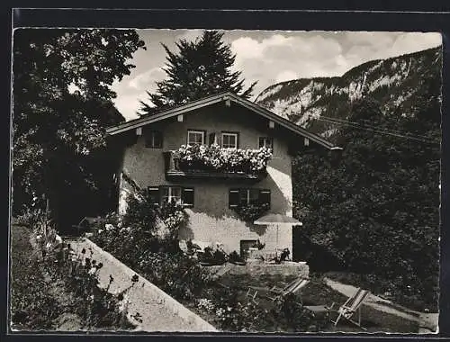 AK Bischofswiesen-Loipl, Hotel Haus Göllsicht von Toni Rosenberger