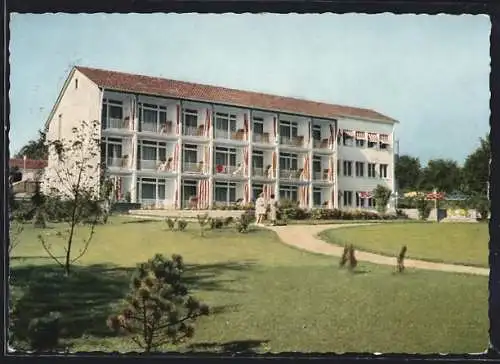 AK Nonnenhorn /Bodensee, Strandhotel Nonnenhorn am Dreiländereck